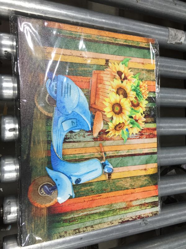 Photo 1 of Family Bedroom Wall Decor Canvas Wall Art for Office Modern Flowers Wall Decorations for Bathroom Abstract Paintings Kitchen Canvas Art Sunflowers Flowers Wall Pictures Artwork Room Home Decorations

