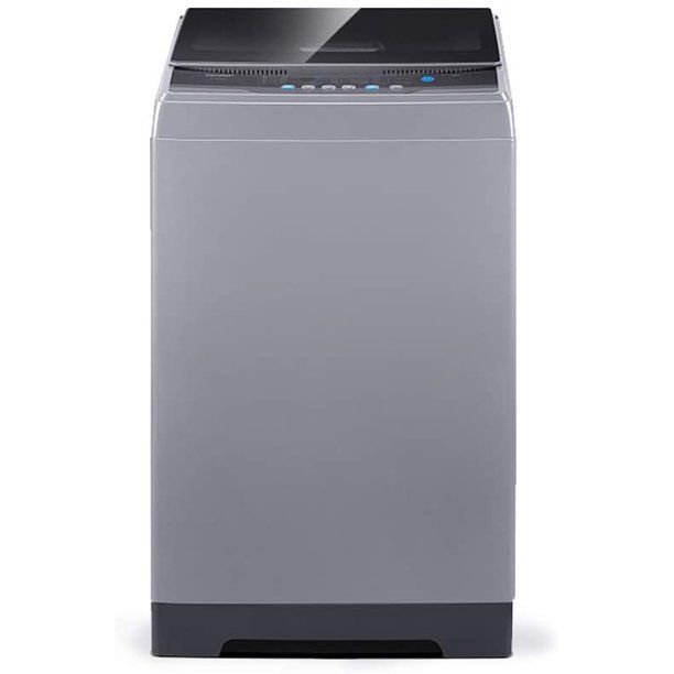Photo 1 of COMFEE’ 1.6 Cu.ft Portable Washing Machine, 11lbs Capacity Fully Automatic Compact Washer with Wheels, 6 Wash Programs Laundry Washer with Drain Pump, Ideal for Apartments, RV, Camping, Magnetic Gray
