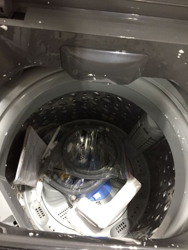 Photo 1 of COMFEE’ 1.6 Cu.ft Portable Washing Machine, 11lbs Capacity Fully Automatic Compact Washer with Wheels, 6 Wash Programs Laundry Washer with Drain Pump, Ideal for Apartments, RV, Camping, Magnetic Gray

