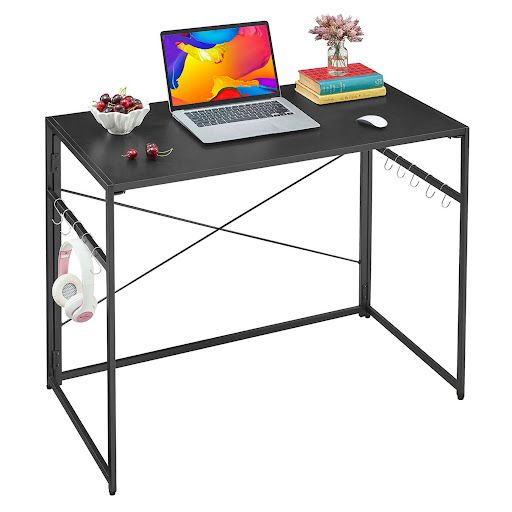 Photo 1 of Folding Desk (S) (Black)