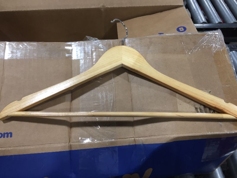 Photo 1 of 18 pck of wooden hangers