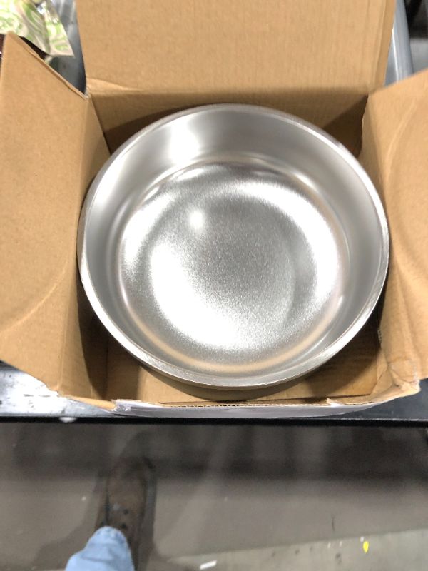 Photo 1 of 2 oz stainless steel dog bowl