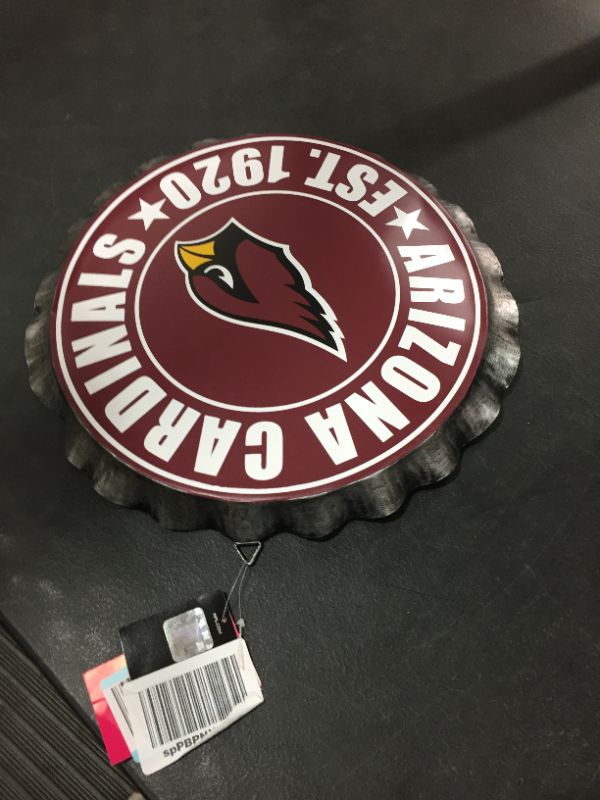 Photo 2 of FOCO NFL Bottle Cap Wall Sign
