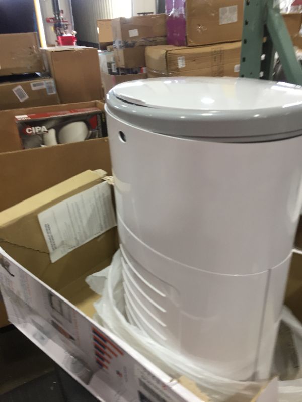 Photo 2 of Dekor Plus Hands Free Diaper Pail - White