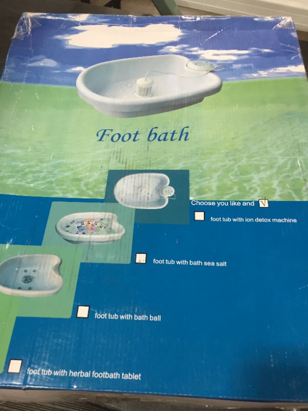 Photo 1 of foot bath up to 12L
