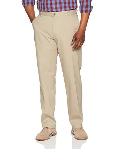 Photo 1 of Amazon Essentials Mens Classicfit WrinkleResistant FlatFront Chino Pant
36X32