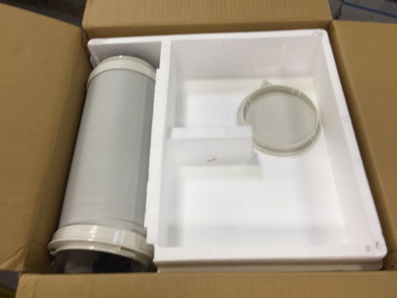 Photo 3 of 11,000 BTU (8,000 BTU DOE) Portable Air Conditioner with Dehumidifier in White