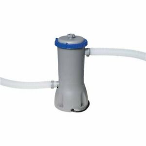 Photo 1 of Bestway 58388E 1000 GPH Above Ground Pool Cartridge Filter Pump System(Open Box)
