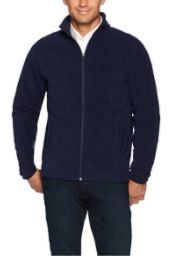 Photo 1 of Amazon Essentials Men's Full-Zip Polar Fleece Jacket
