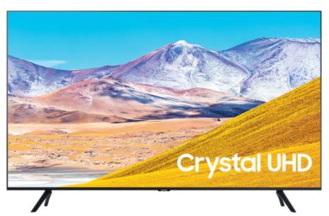 Photo 1 of 65" Class TU8000 Crystal UHD 4K Smart TV (2020) ( HEAVILY DAMAAGED) For Parts