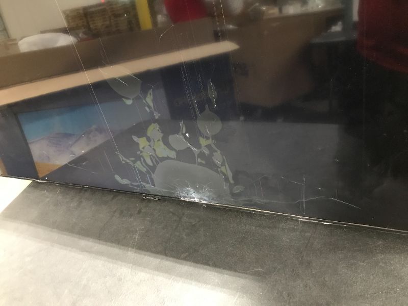 Photo 3 of 65" Class TU8000 Crystal UHD 4K Smart TV (2020) ( HEAVILY DAMAAGED) For Parts