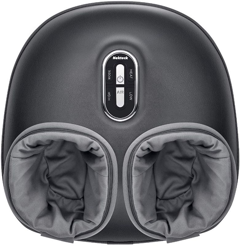 Photo 1 of Nekteck Shiatsu Foot Massager Machine with Soothing Heat and Air Compression