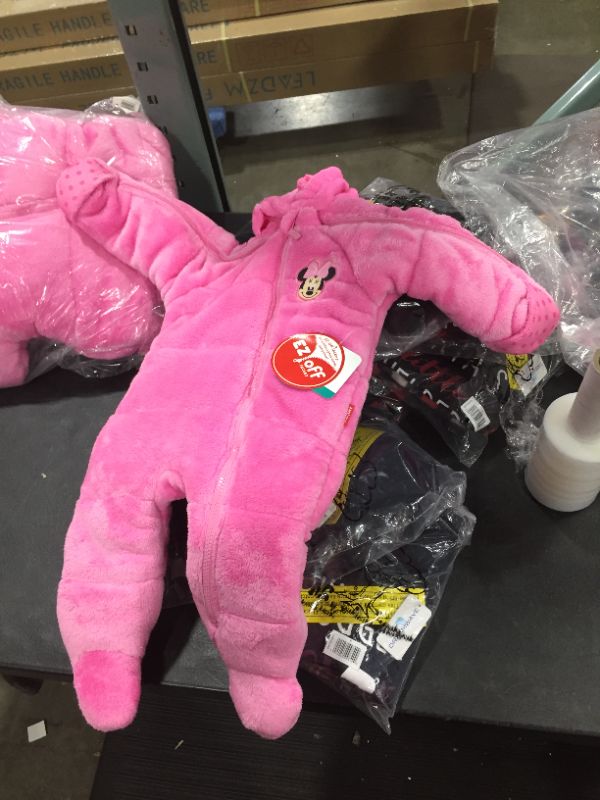 Photo 1 of Newborn Girl Minnie Mouse EZ Off Jacket - 12 Months