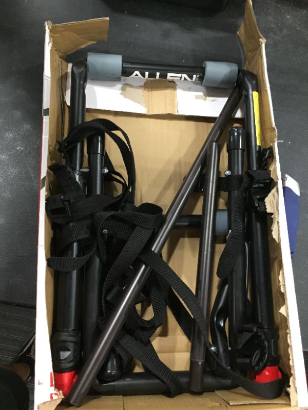 Photo 2 of Allen Sports Deluxe 2-Bicycle Trunk Mounted Bike Rack Carrier, 102DN