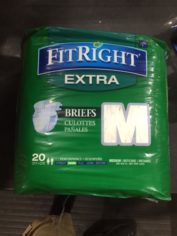 Photo 2 of FitRight Extra Briefs Medium