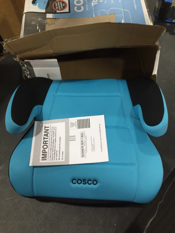 Photo 2 of Cosco Topside Backless Booster Car Seat, Turquoise