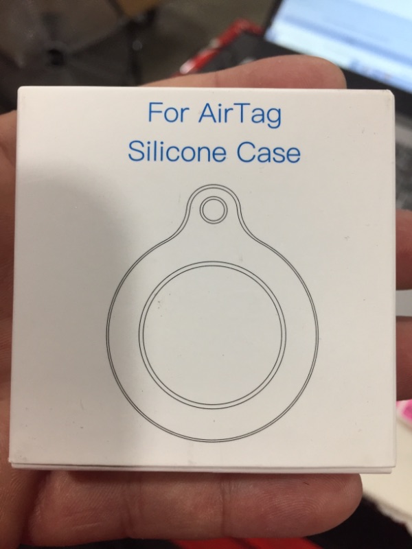 Photo 1 of Air Tag Silicone Case Orange 