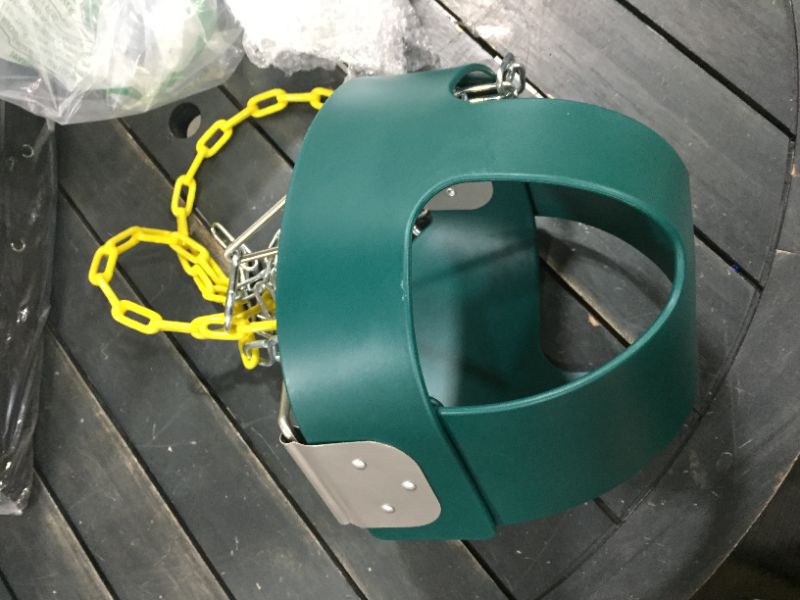 Photo 2 of Eastern Jungle Gym Heavy-Duty High Back Full Bucket Toddler Swing Seat