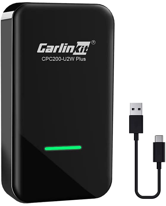 Photo 1 of CarlinKit 3.0 Wireless CarPlay Adapter USB for Factory Wired CarPlay Cars (Model Year: 2019 to 2020), Wireless CarPlay Dongle Convert Wired to Wireless CarPlay
