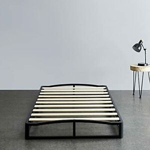 Photo 1 of Basics 10" Modern Metal Platform Bed with Wood Slat Support - Mattress Founda... See original listing
