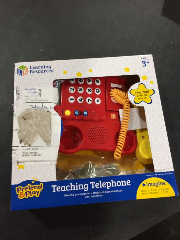 Photo 1 of Learning Resources Teaching Telephone