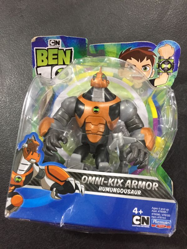 Photo 2 of Ben 10 OMNI-KIX ARMOR HUMUNGOUSAUR Toy Action Figure 12.5 cm
