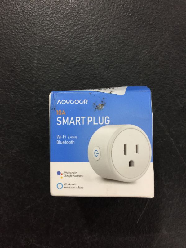 Photo 2 of Bluetooth WiFi Smart Plug - Smart Outlets Work with Alexa, Google Home Assistant, Aoycocr Remote Control Plugs with Timer Function, ETL/FCC/Rohs Listed Socket
