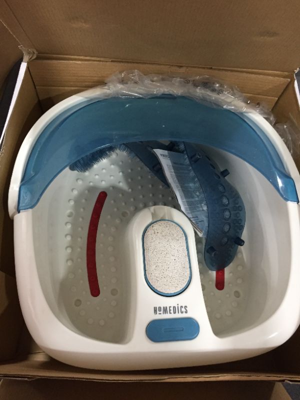 Photo 2 of HoMedics Bubble Spa Elite Footbath with Heat Boost