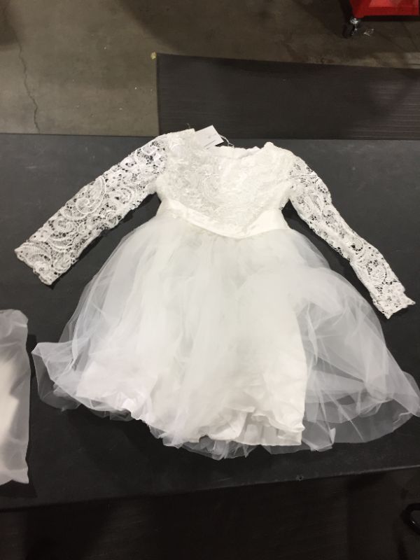 Photo 1 of flower girl dress for wedding fits 8 9 years old