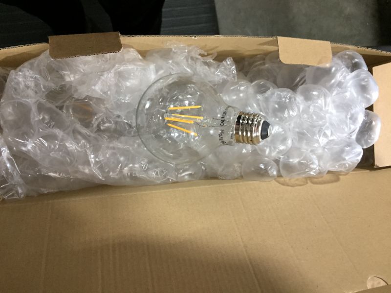 Photo 3 of Energetic Lighting Dimmable LED Edison Light Bulb, G25 (G80) Globe Bulb, 60W Equivalent, 5000K Daylight, Christmas Light, E26 Standard Base, UL Listed, 10 pack
