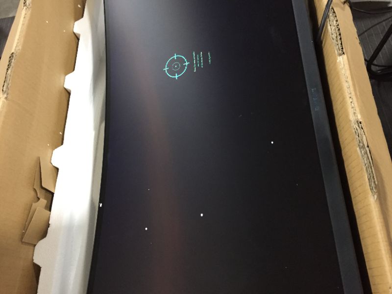 Photo 1 of Samsung 49 inch Class SOLD FOR PARTS ---BLUE LIGHT ON THE CENTER OF THE SCREEN