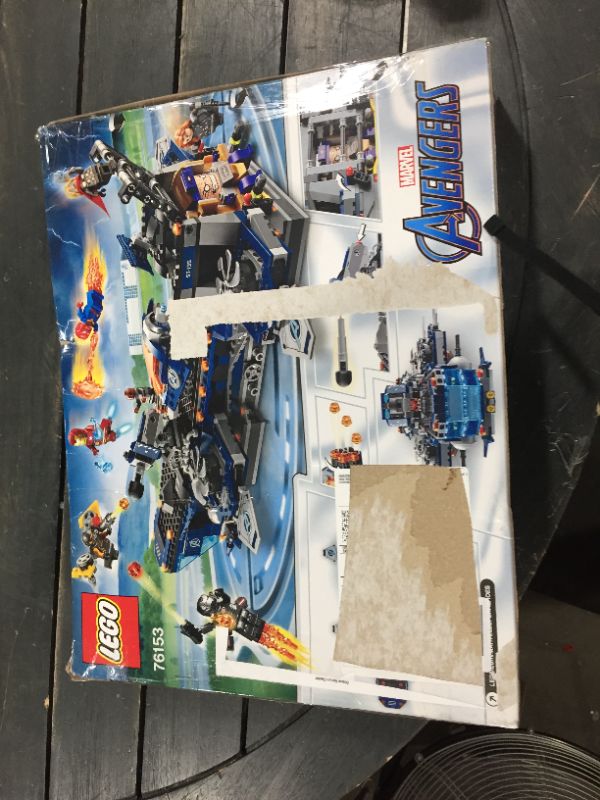 Photo 2 of LEGO Marvel Avengers Helicarrier 76153 Fun LEGO Brick Building Toy with Marvel Avengers Action Minifigures