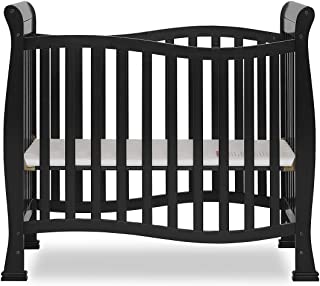 Photo 1 of Dream On Me Violet Mini Crib in Black, Greenguard Gold Certified
