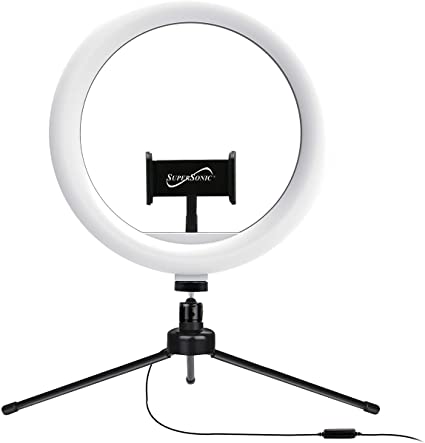 Photo 1 of LED 10''  Selfie Ring Light with Stand and Phone Holder Pack of 2