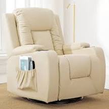 Photo 1 of Recliner Chair Massage Rocker with Heated Modern PU Leather Ergonomic Lounge Box 2 of 2