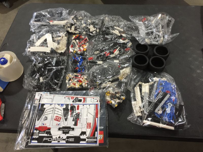 Photo 2 of LEGO Technic Porsche 911 RSR Collectible STEM Toy Race Car Building Kit 42096