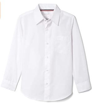 Photo 1 of French Toast Boys' Long Sleeve Classic Dress Shirt (Standard & Husky)