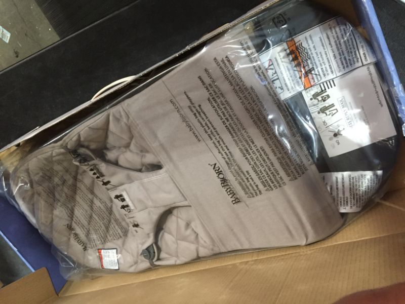 Photo 1 of Babybjorn Cotton Bouncer Bliss, Sand Grey