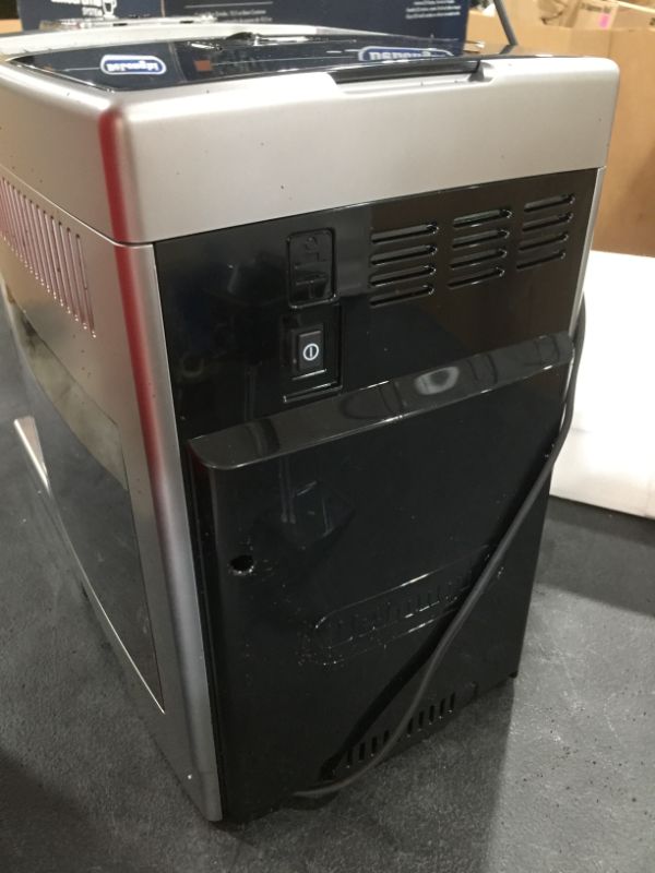 Photo 1 of De'Longhi ECAM35075SI Dinamica with LatteCrema Fully Automatic Espresso Machine, Silver, Lightly Used, No Signs of Damage, Tested