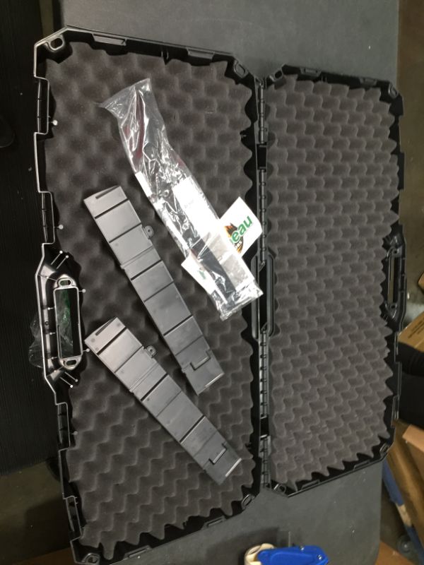 Photo 5 of Flambeau Outdoors 3011PDW Tactical Personal Defense Weapon (PDW) Case, Missing One Hinge