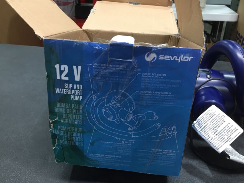 Photo 1 of Sevylor SUP  Water Sport Pump - 12V - 15PSI [2000014066], Could not Test