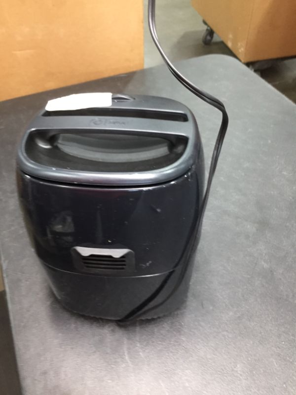 Photo 3 of Dash DCAF200GBBK02 Tasti Crisp Electric Air Fryer Oven Cooker with Temperature Control, Tested
