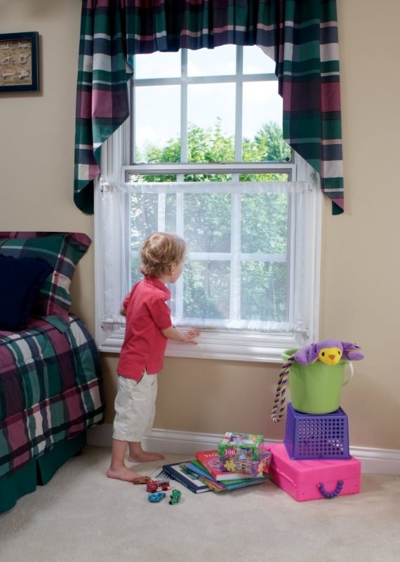 Photo 1 of KIDCO White KIDCO MESH WINDOW GUARD WHITE