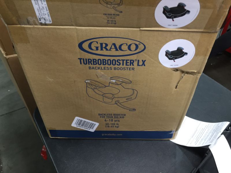 Photo 2 of Graco TurboBooster LX Backless Booster Car Seat with Latch System