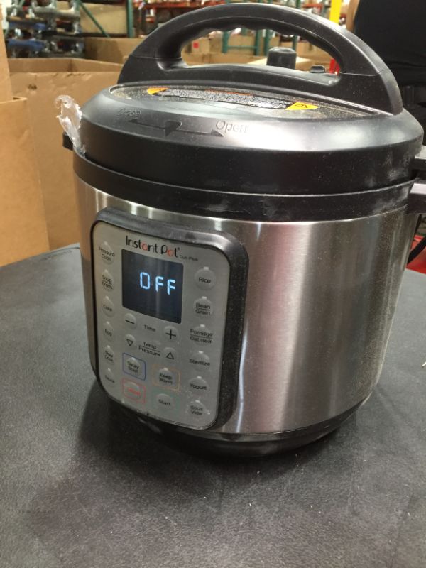 Photo 3 of Instant Pot Duo Plus 8 qt 9-in-1 Slow Cooker/Pressure Cooker, Used, Tested