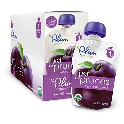 Photo 1 of Plum Organics Just Prune Baby Food 35 Ounce  6 per case 2 CASES BEST BY 91721