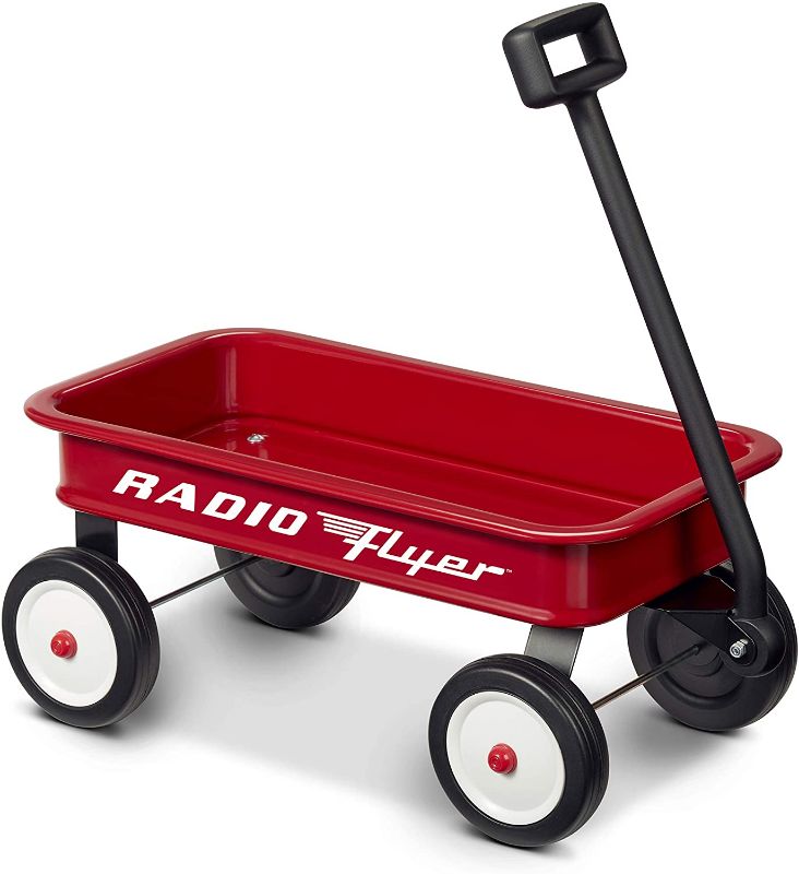 Photo 1 of Radio Flyer 16.5” Retro Toy Wagon (Amazon Exclusive) , Red, Missing One Screw