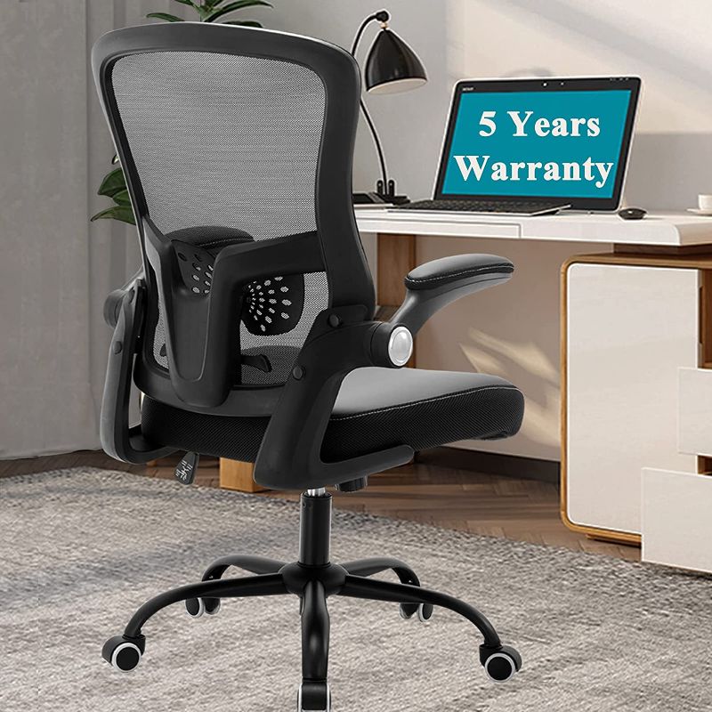 Photo 1 of SAMOFU Home Office Chair, [Newer Model] Desk Chair with 5 Years Warranty and Adjustable Lumbar Support, High Back Computer Chair with Soft Cushion, Ergonomic Design Swivel Task Chair for Pain Back, NEW, Original Packaged