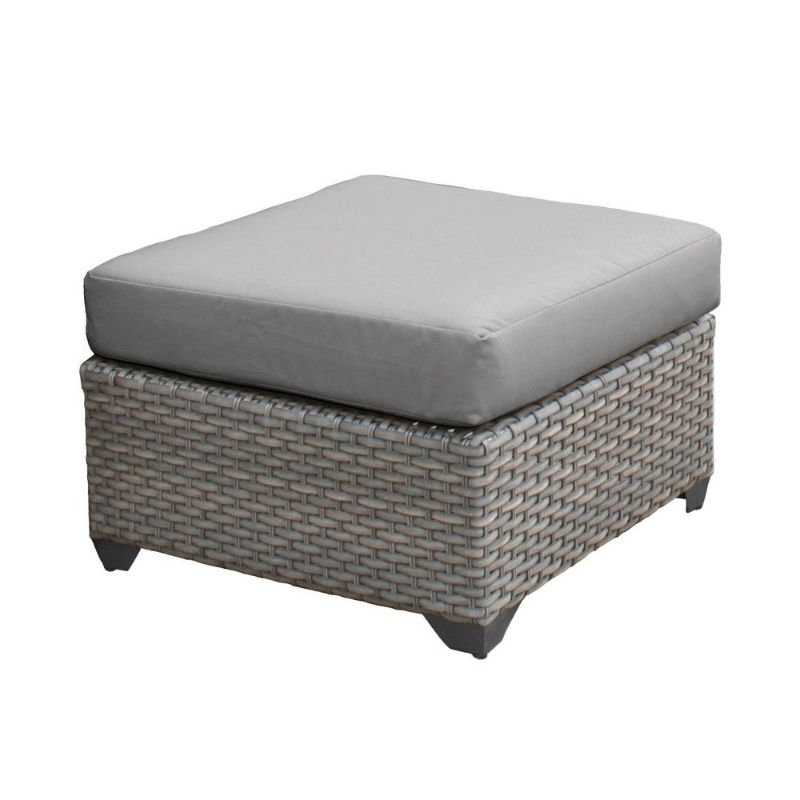 Photo 1 of Florence Ottoman - Grey