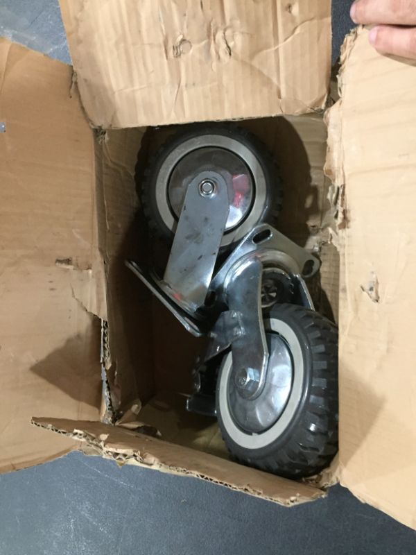 Photo 1 of 3 PACK OF 6 INCH ATTACHABLE WHEELS